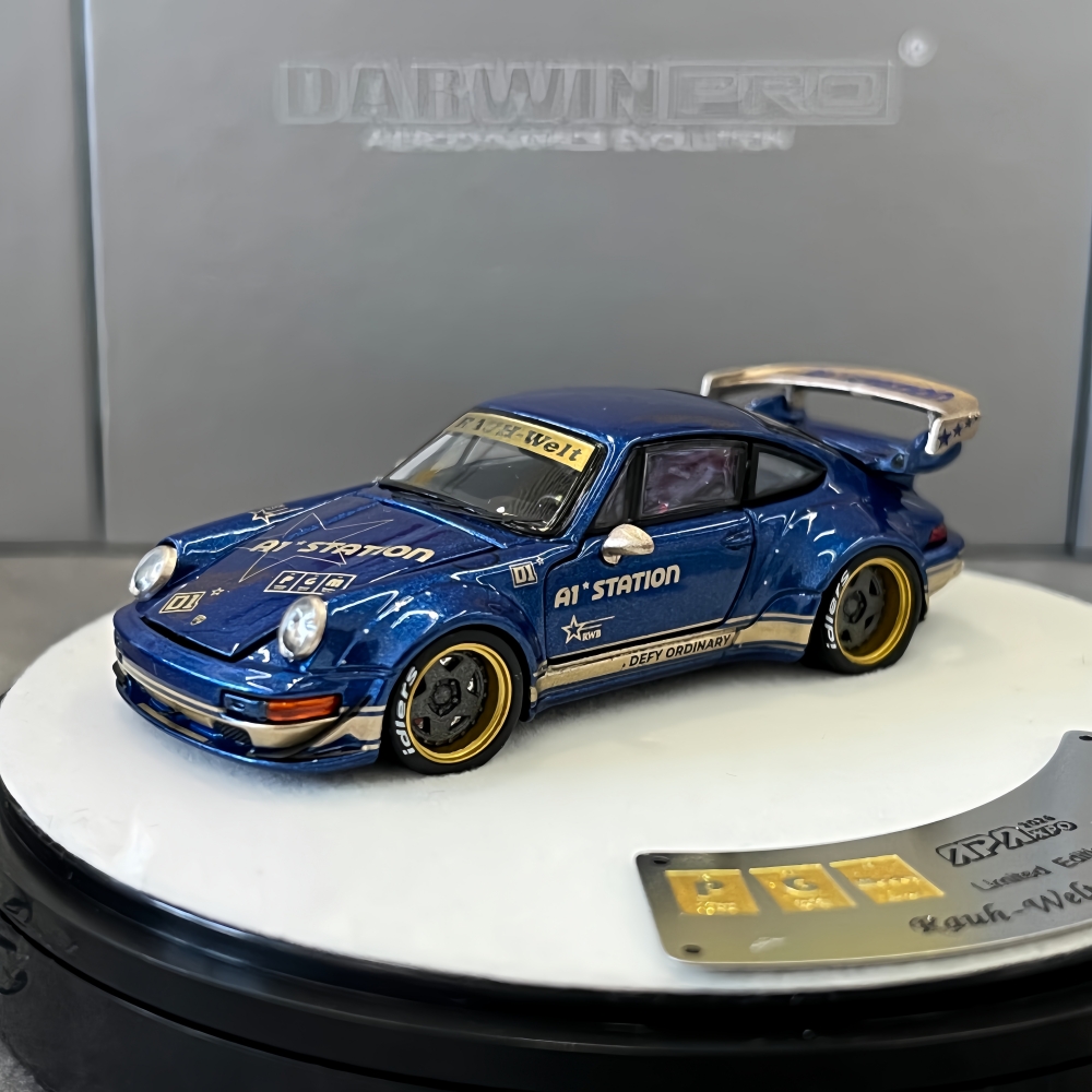Golf Clubs - PGM 1/64 RWB964 A1 ステーション ダイキャストモデルカー