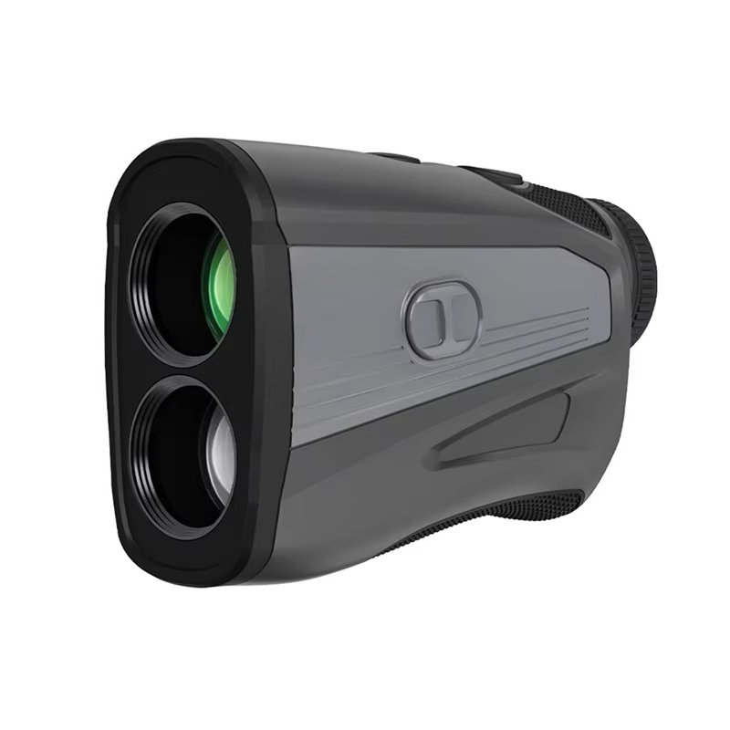 Golf Rangefinder - 屋外ゴルフハンティング用距離計 最大2000m 6倍拡大 フラッグロック 振動パルスレーザー 新改良版