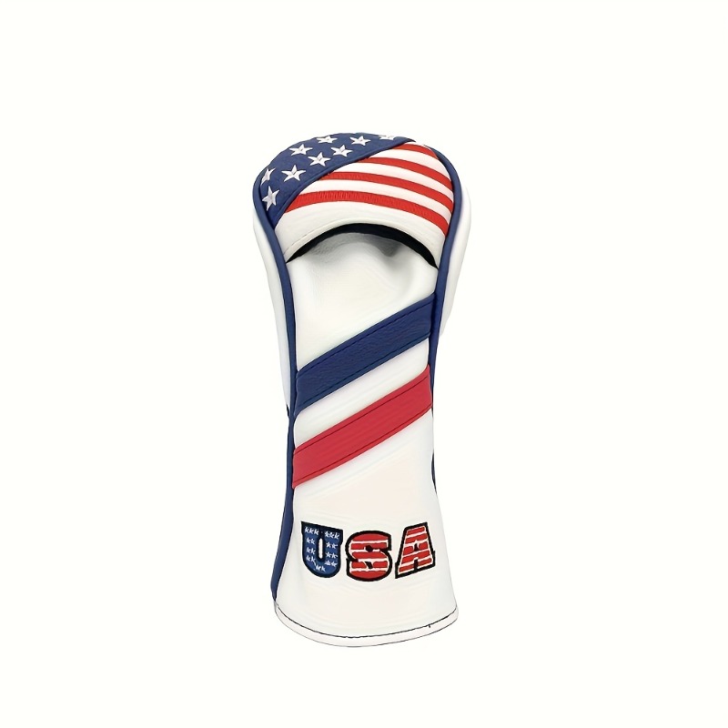 愛国的なアメリカ国旗デザインのゴルフクラブカバー、ストライプ - Golf Clubs のレビューと価格