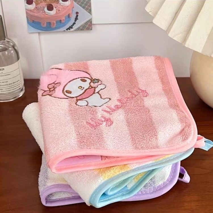 サンリオ スクエアタオル ベビータオル 子供用フェイスタオル - Golf Towel のレビューと価格